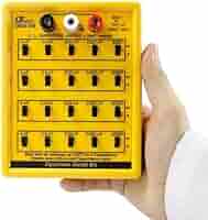 Capacitance Decade Box, Five Decades, 100pF to 11.111uF